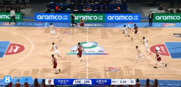 后程乏力！周琦3中3后6投仅1中 全场拿到9分6板